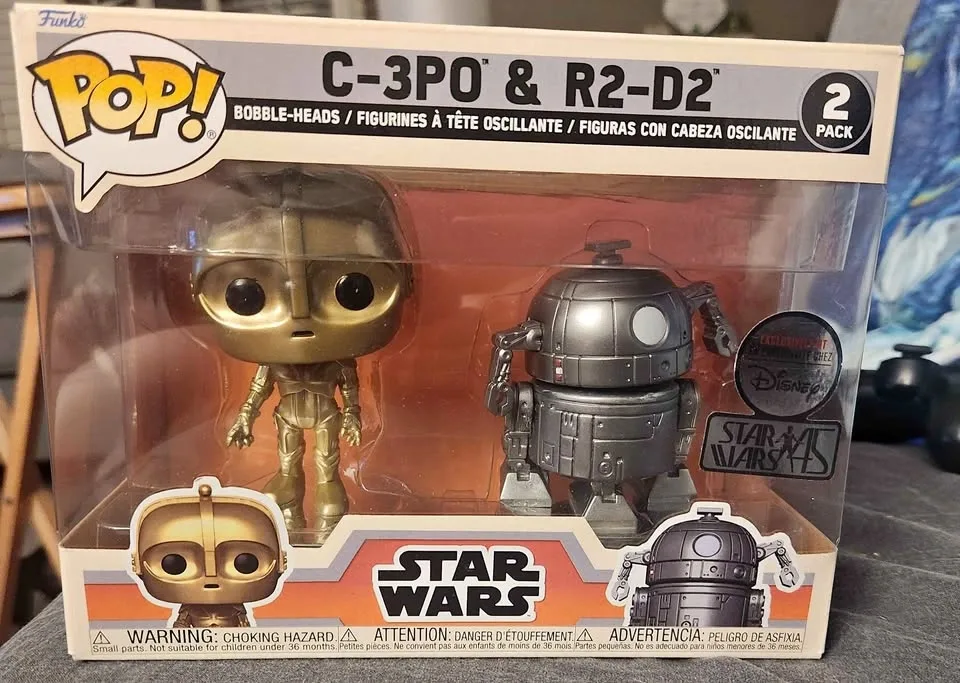 Funko Pop! Star Wars C-3PO & R2-D2 Exclusive 2-Pack