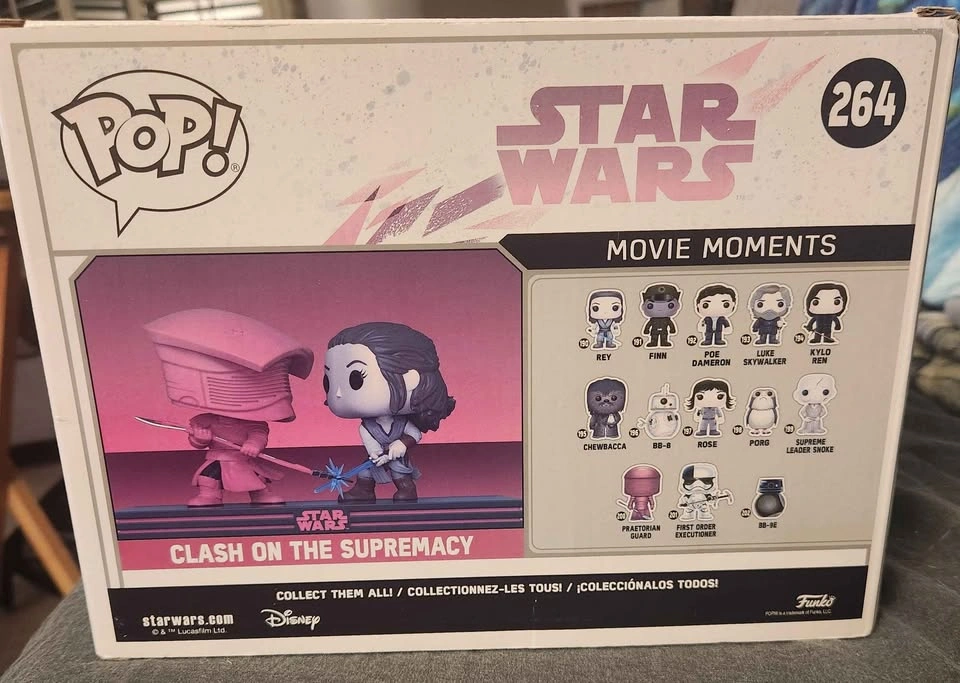 Funko Pop! Star Wars Movie Moments Clash on the Supremacy 264 - photo 3