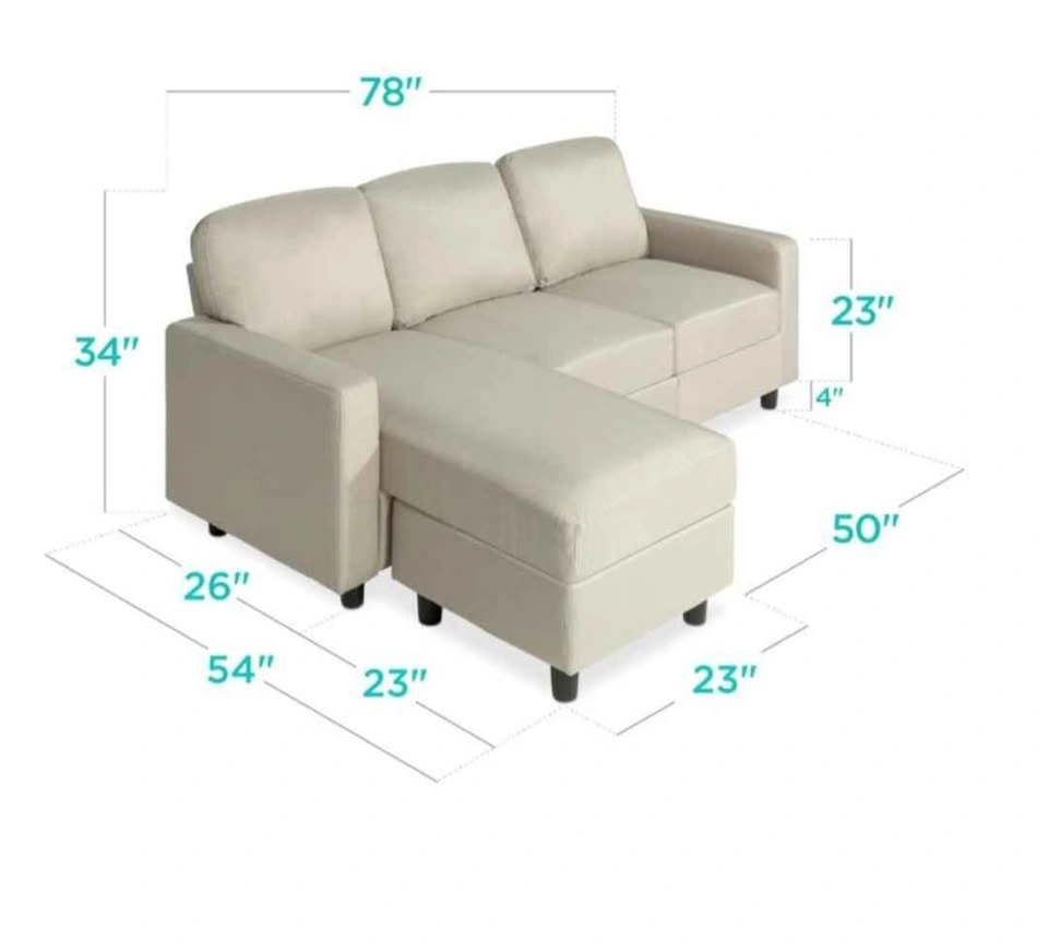 IKEA EKTORP 3-seat sofa, beige - photo 2