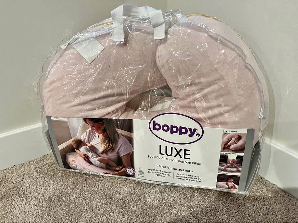 BOPPY Luxe Feeding and Baby Infant Support Pillow