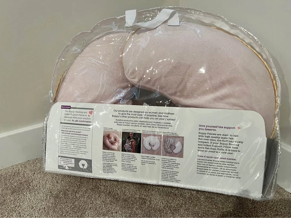 BOPPY Luxe Feeding and Baby Infant Support Pillow - photo 2