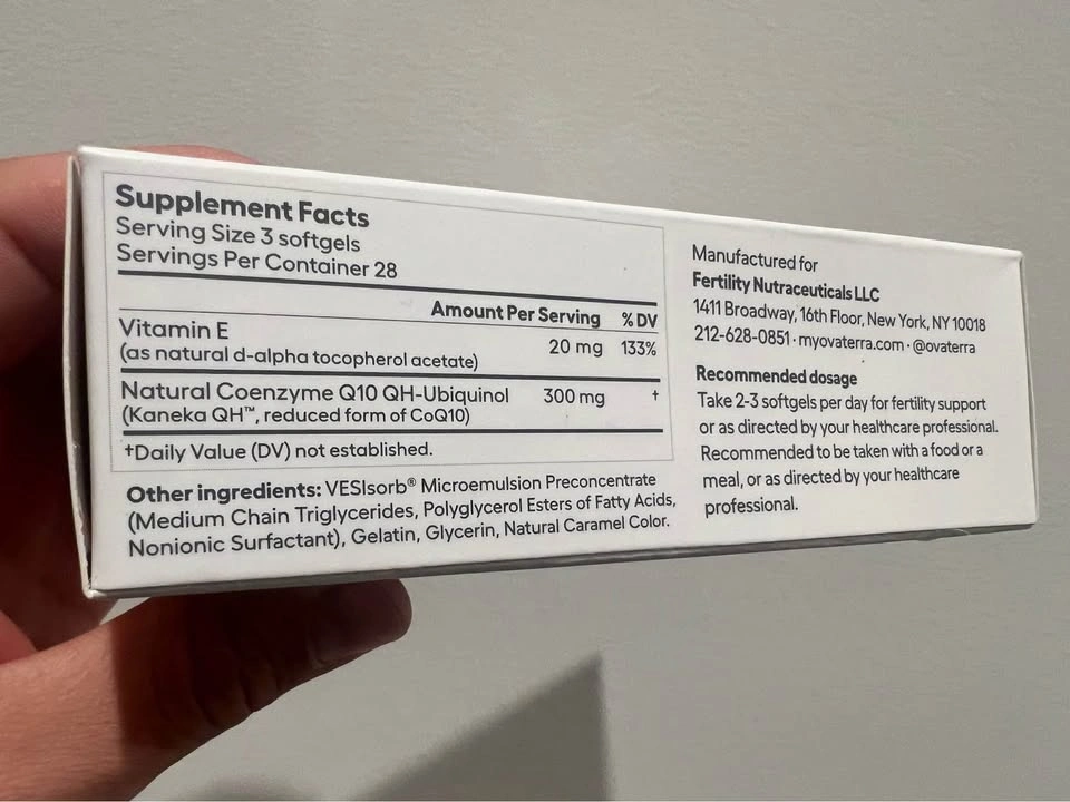 New sealed OvoEnergen CoQ10 28 Day Supply - photo 2