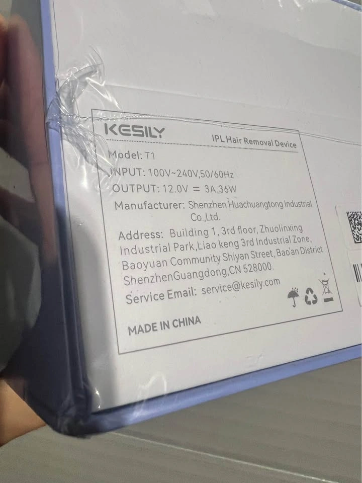 NEW & Sealed Kesily IPL Laser Hair Removal Device - photo 3