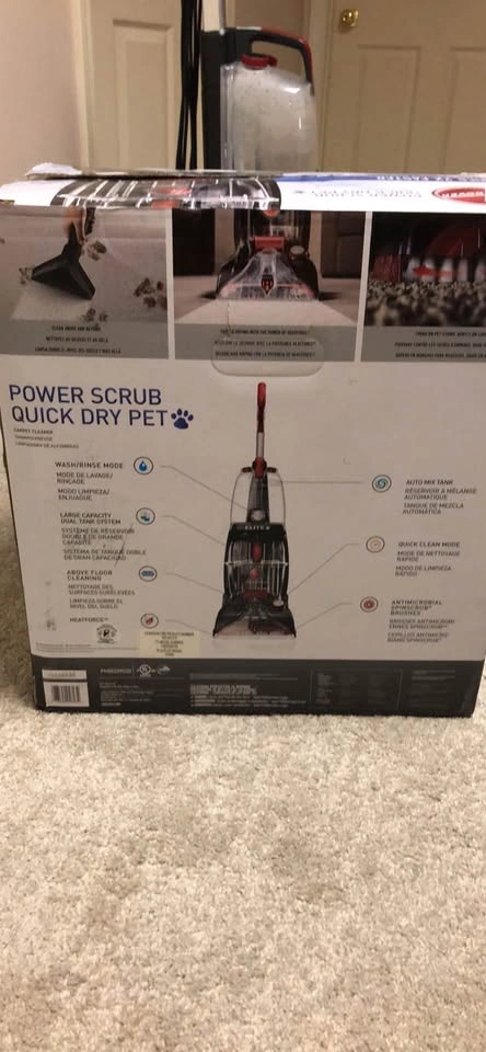 Hoover Power Scrub Quick Dry Pet Elite Carpet Cleaner - photo 4