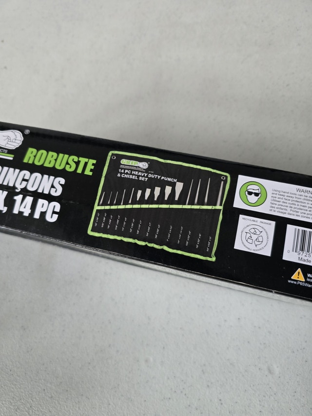 GRIP Heavy duty 14 PC punch and chisel set - photo 2
