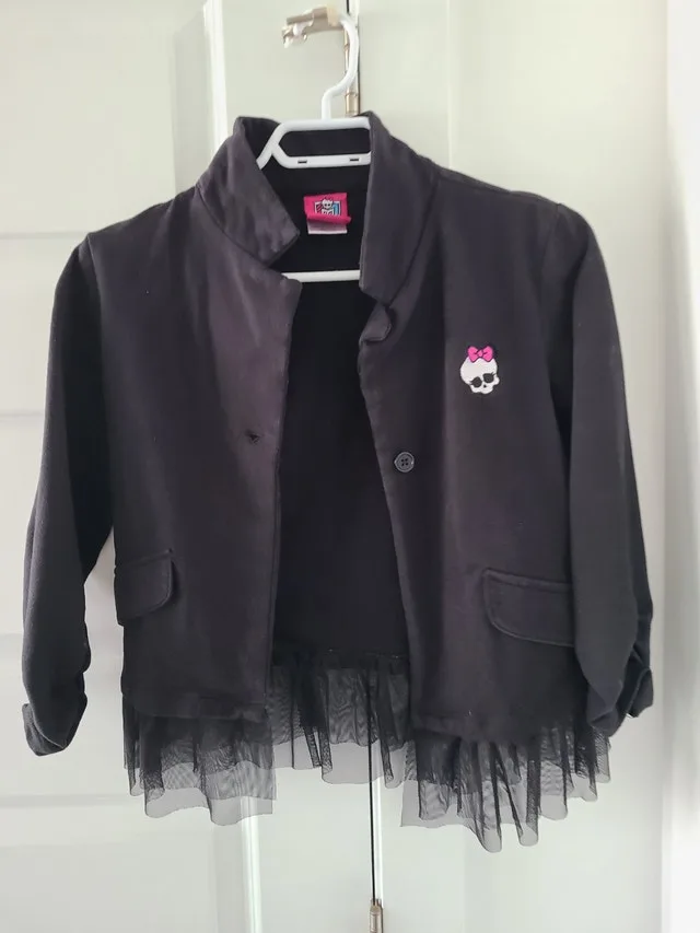 Kids age 7-11 Monster High top jacket (rare item)
