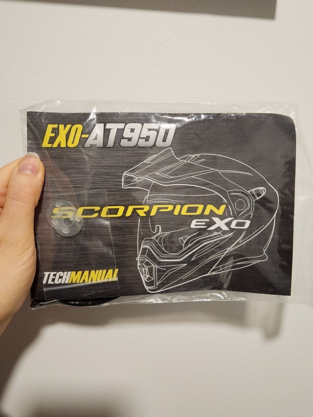 Scorpion EXO-AT950 Brand New Side Covers Parts - photo 4