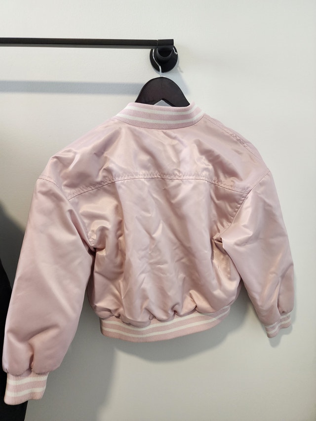 Girls size 8 M water resistant bomber jacket - photo 2