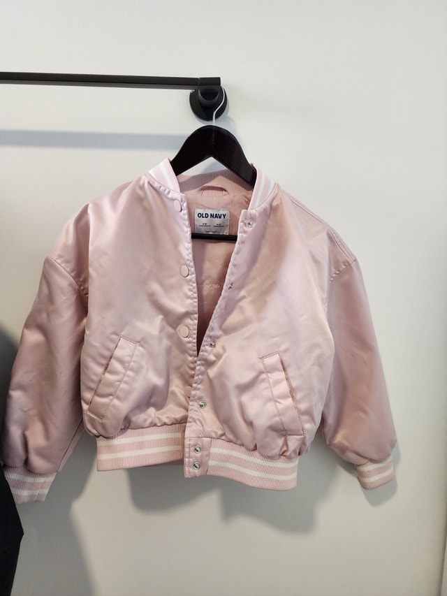 Girls size 8 M water resistant bomber jacket - photo 3