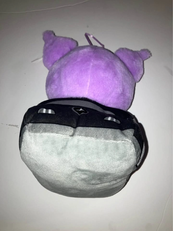 Sanrio Kuromi 9" Plush Black Car Stuffed Toy with Tag - photo 3
