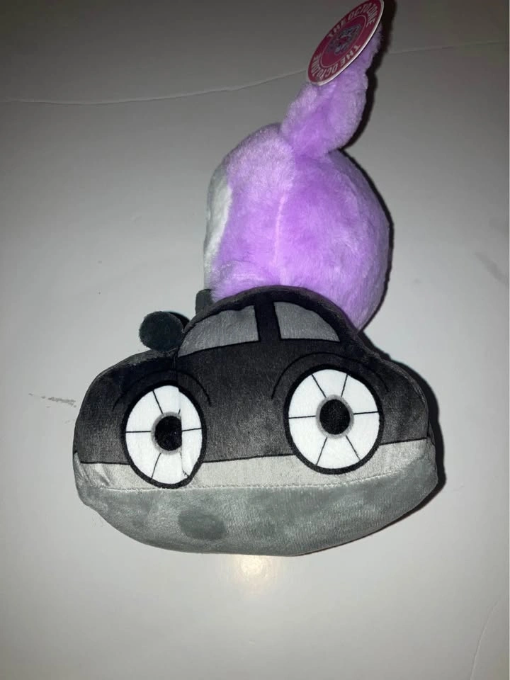Sanrio Kuromi 9" Plush Black Car Stuffed Toy with Tag - photo 4