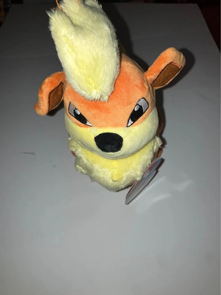 Pokemon Growlithe Plush 2022 Nintendo Stuffed Animal Toy NWT 10" - photo 2
