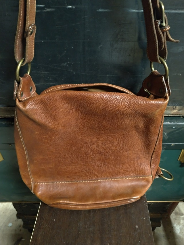 Italian Leather Shoulder Bag