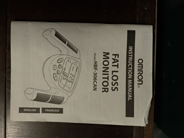 Omron Fat Loss Monitor HBF-306CAN - photo 3