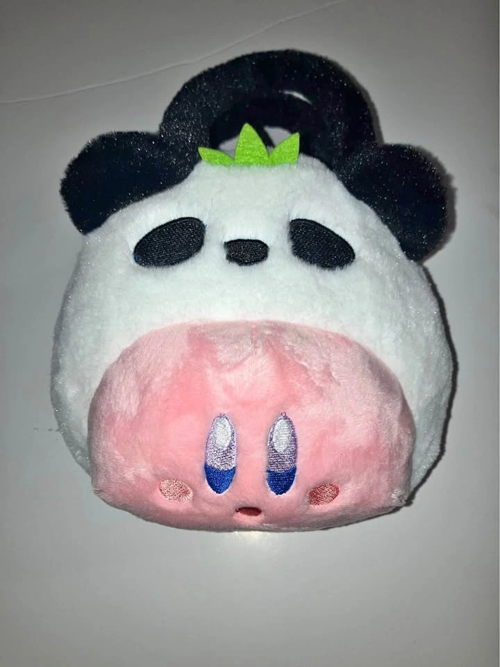 Kirby Panda Face Plush Handbag