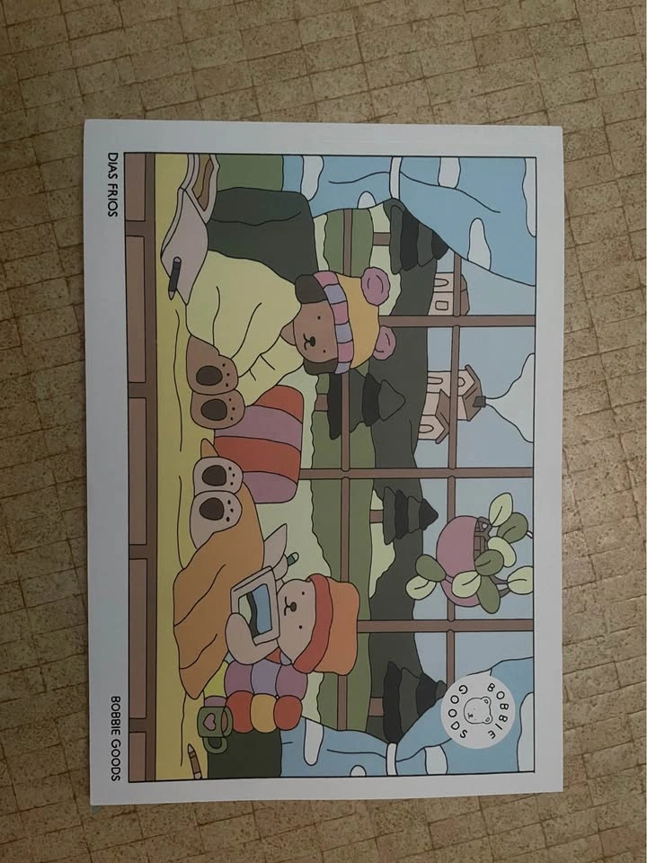 3 Bobbie colouring books - photo 2