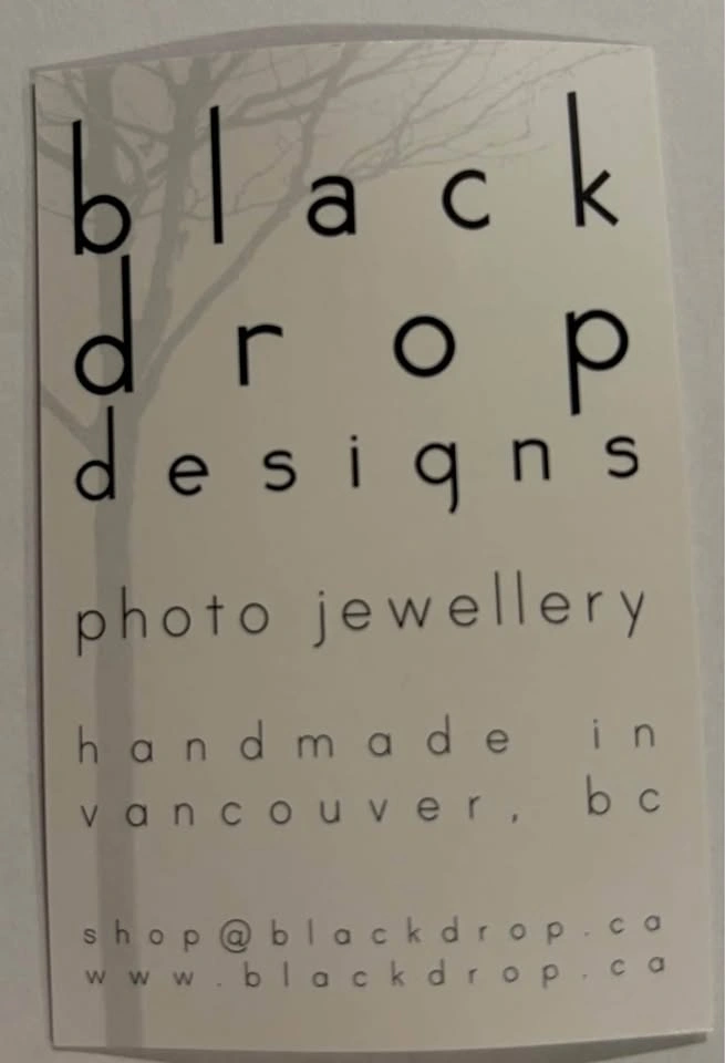 Vintage "East Van" Pendant - Black Drop Designs (Brand New) - photo 3