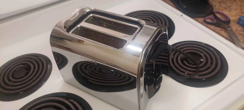 Krups 2 Slice Stainless Steel Chrome Toaster - photo 3