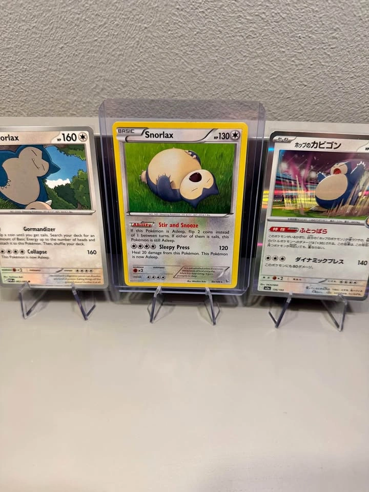 SNORLAX TRIO!