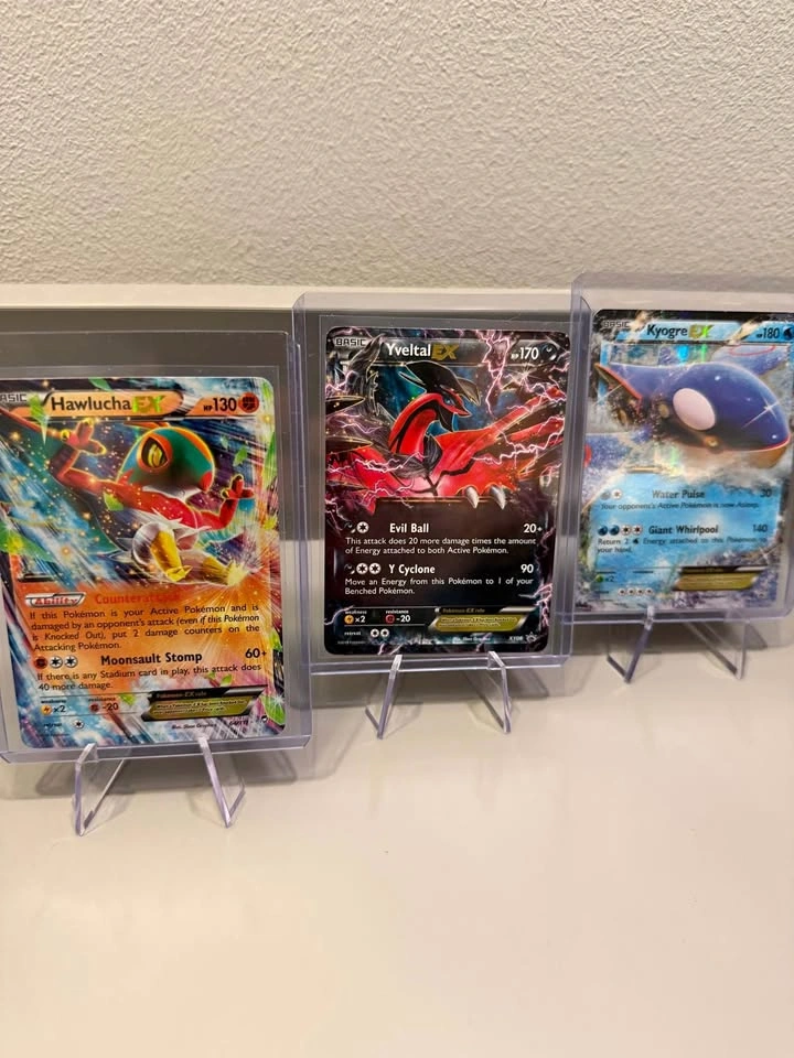 Mid Era Pokemon EX Trio