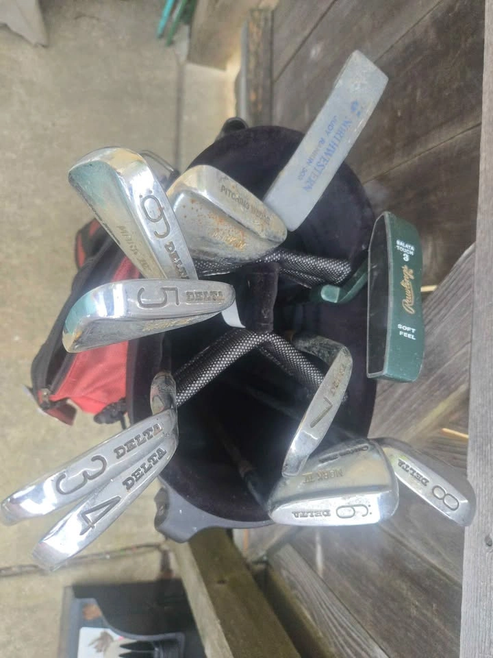 Knight Crusader Golf Stand Bag, Clubs, and Balls - photo 3