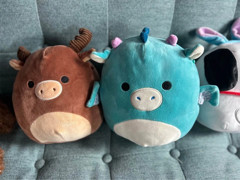 Disney & Rare Squishmallow Bundle - Snoopy, Stitch, Moose & More - photo 2