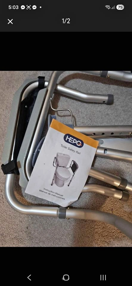 Toilet Safety Rail