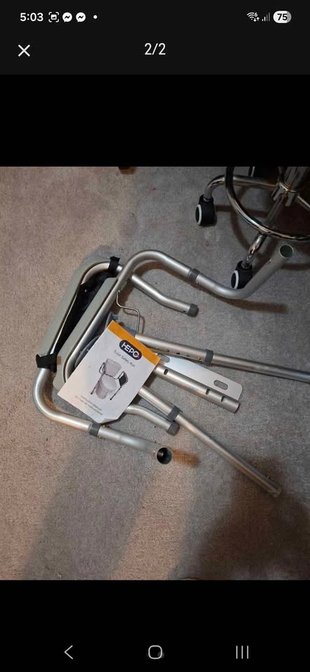 Toilet Safety Rail - photo 2