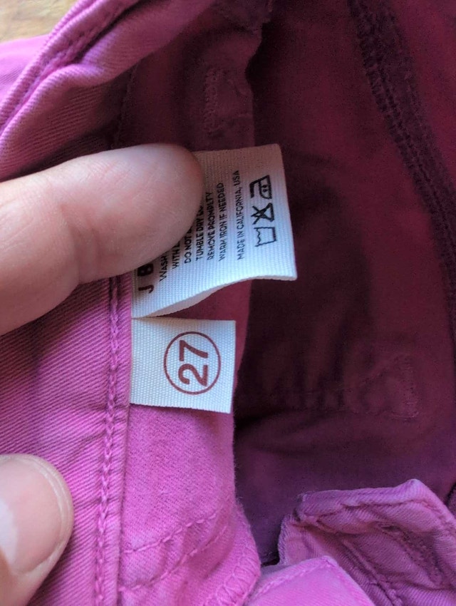 JB Jeans Women's Fuschia Size 27 - photo 3