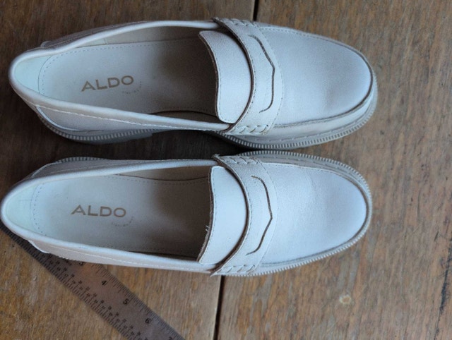 ALDO Loafers Woman's Size 8 Off White - photo 4