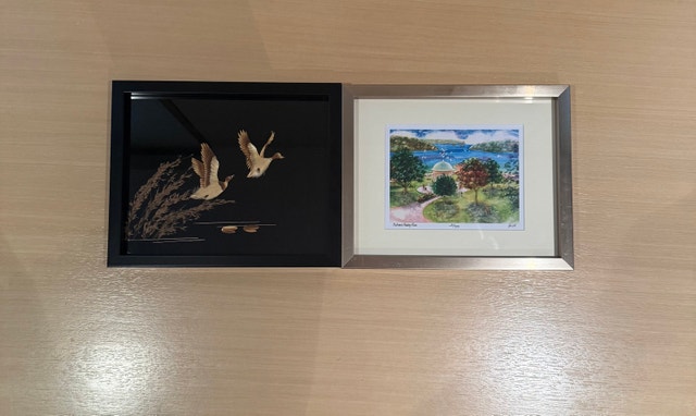 Framed Duck Art & Balmoral Meeting Place Print