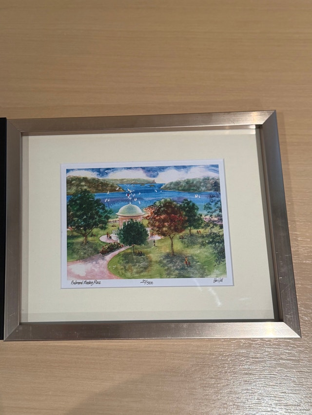 Framed Duck Art & Balmoral Meeting Place Print - photo 2
