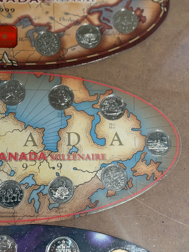 Royal Canadian Mint Millennium and 1999, 2000, 2001 Coin Collect - photo 2