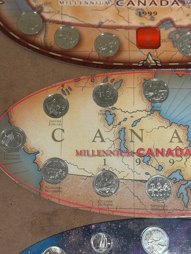Royal Canadian Mint Millennium and 1999, 2000, 2001 Coin Collect - photo 3
