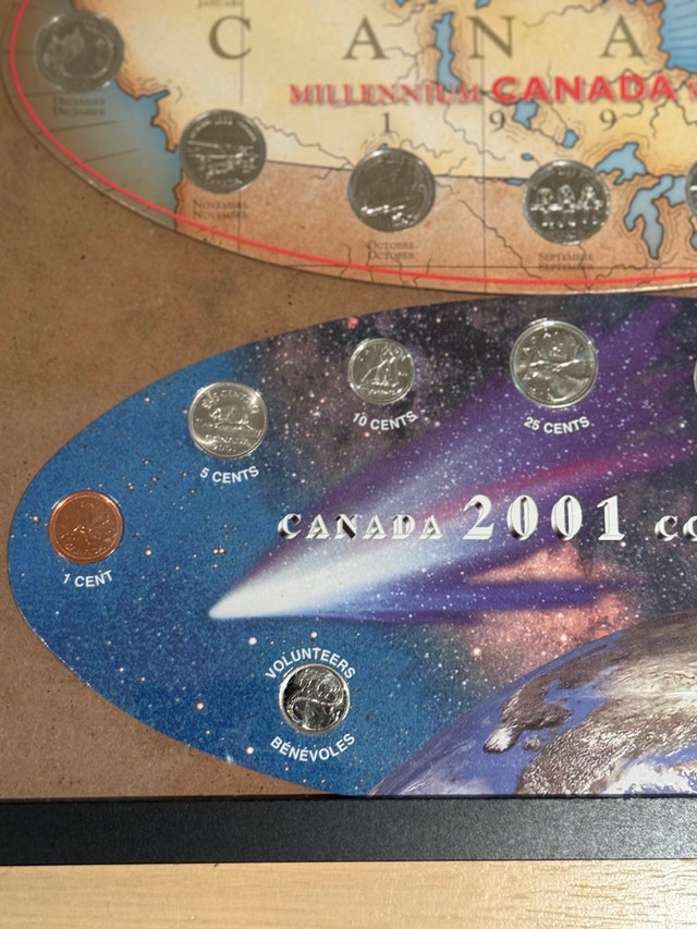 Royal Canadian Mint Millennium and 1999, 2000, 2001 Coin Collect - photo 4