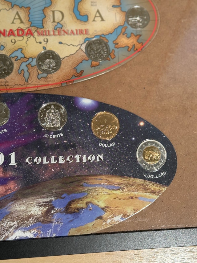 Royal Canadian Mint Millennium and 1999, 2000, 2001 Coin Collect - photo 5