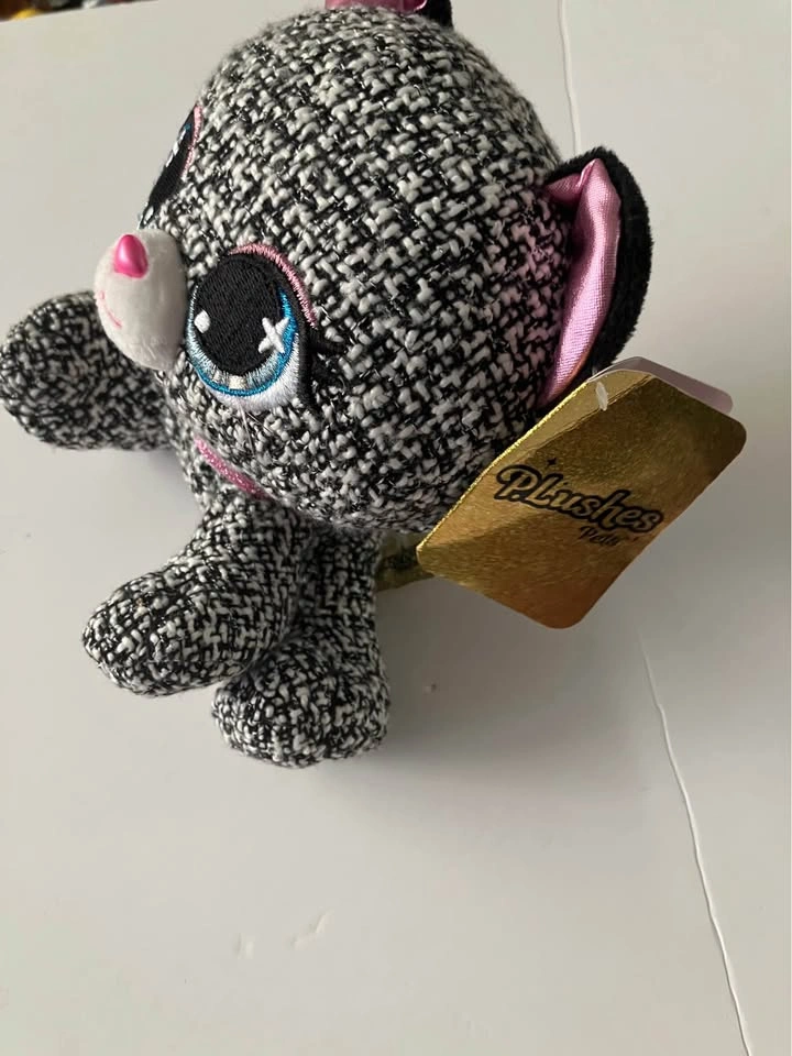 Gund P.Lushes Pets Khloe O'Bearci Plaid Bear Plush NWT $20 - photo 2