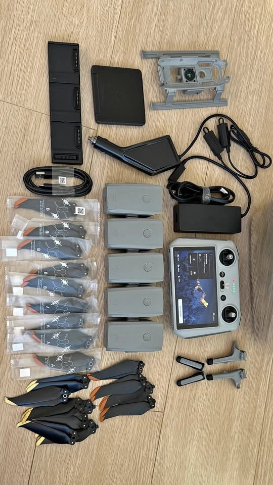 DJI Air 2S Fly More Accessories Bundle | 5 Batteries + DJI RC +