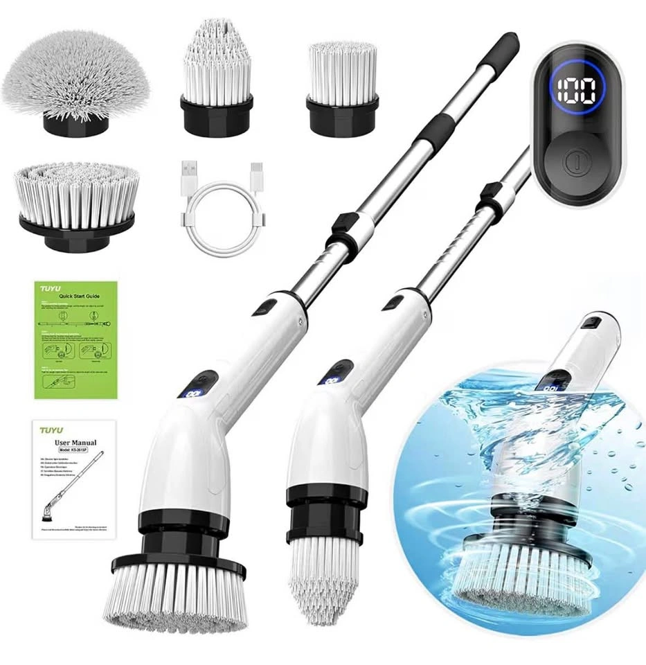 Cordless Electric Spin Scrubber - Bathroom Cleaner (Brand New)