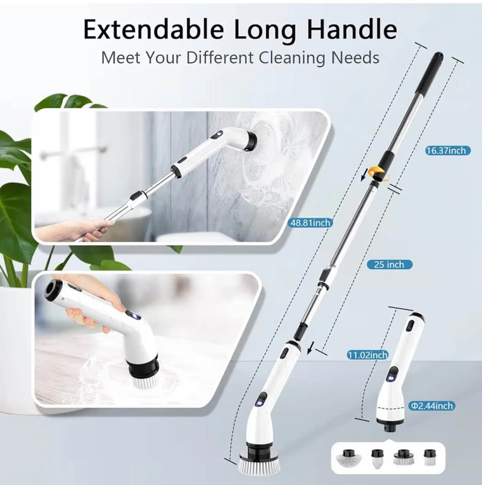 Cordless Electric Spin Scrubber - Bathroom Cleaner (Brand New) - photo 4