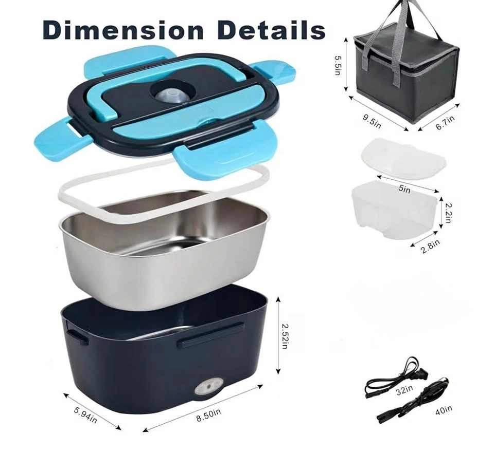 Electric Heating Lunch Box - 1.5L (Brand New)