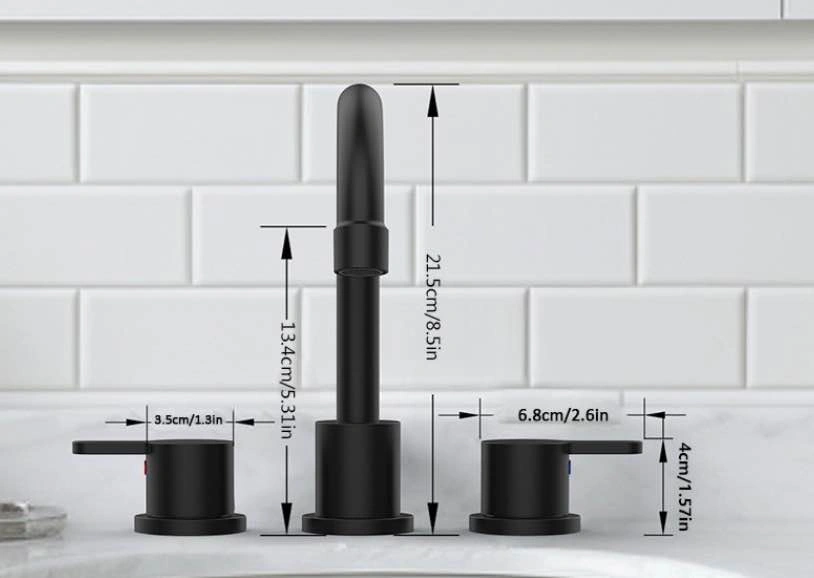 Black Faucet for Bathroom - photo 5