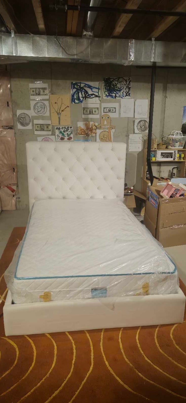 Bed + Mattress - Almost New