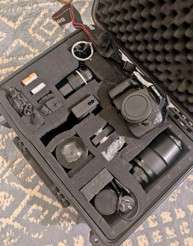 Canon EOS Rebel T7i DSLR Camera Kit with Nikon Lenses - photo 2