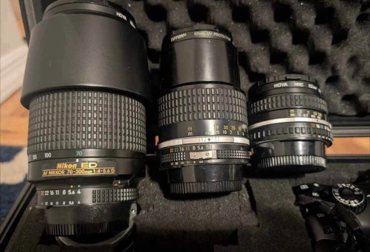 Canon EOS Rebel T7i DSLR Camera Kit with Nikon Lenses - photo 4
