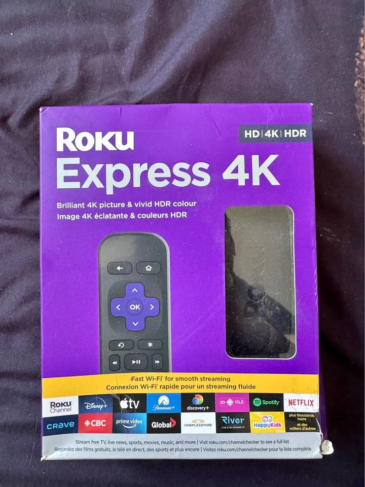 Roku Express 4K - Smart TV Box - Brand New