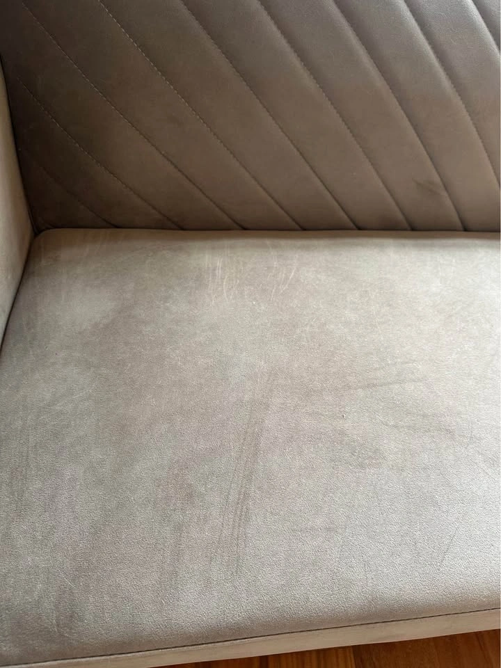 Futon couch in mocha brown - photo 2