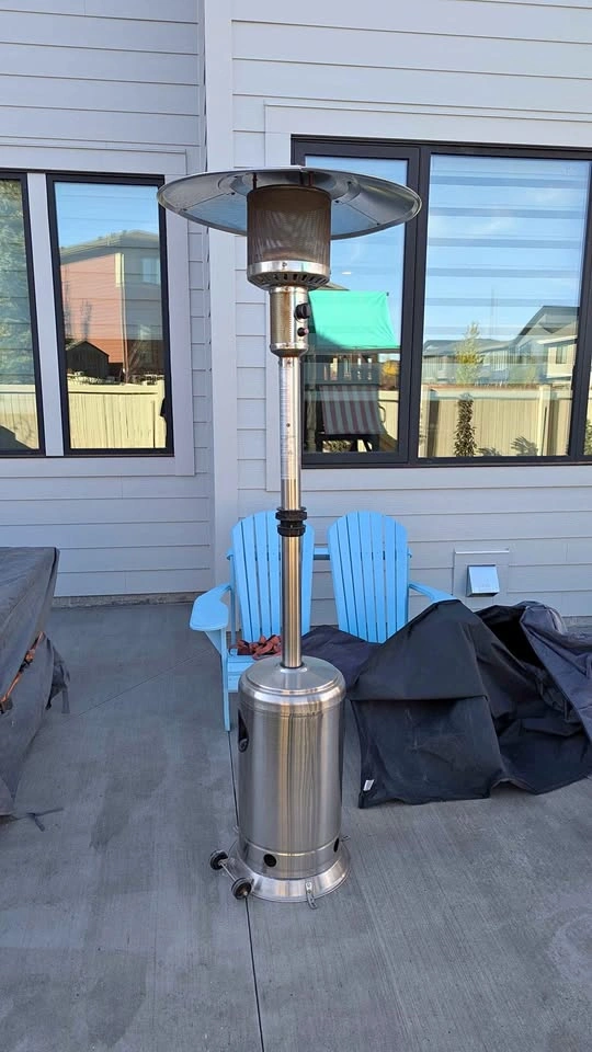 Outdoor patio heater.