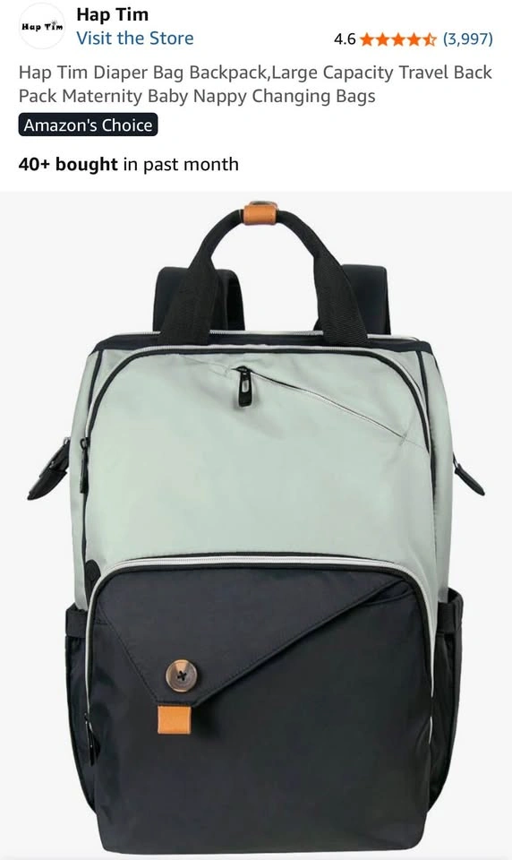 Large Capacity Diaper Bag - Waterproof & Travel Friendly - photo 4