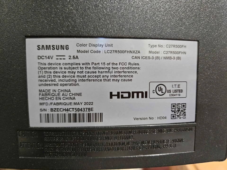 Samsung 27" FHD Curved Monitor - photo 4